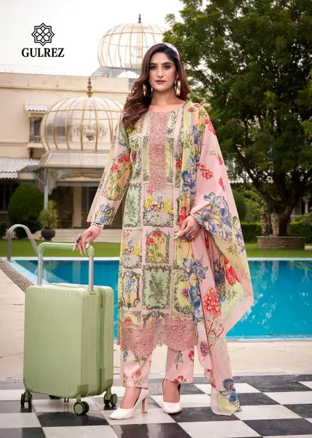 Mahnoor By Belliza Gulrez Cotton Printed Pakistani Salwar Suits Exporters In India